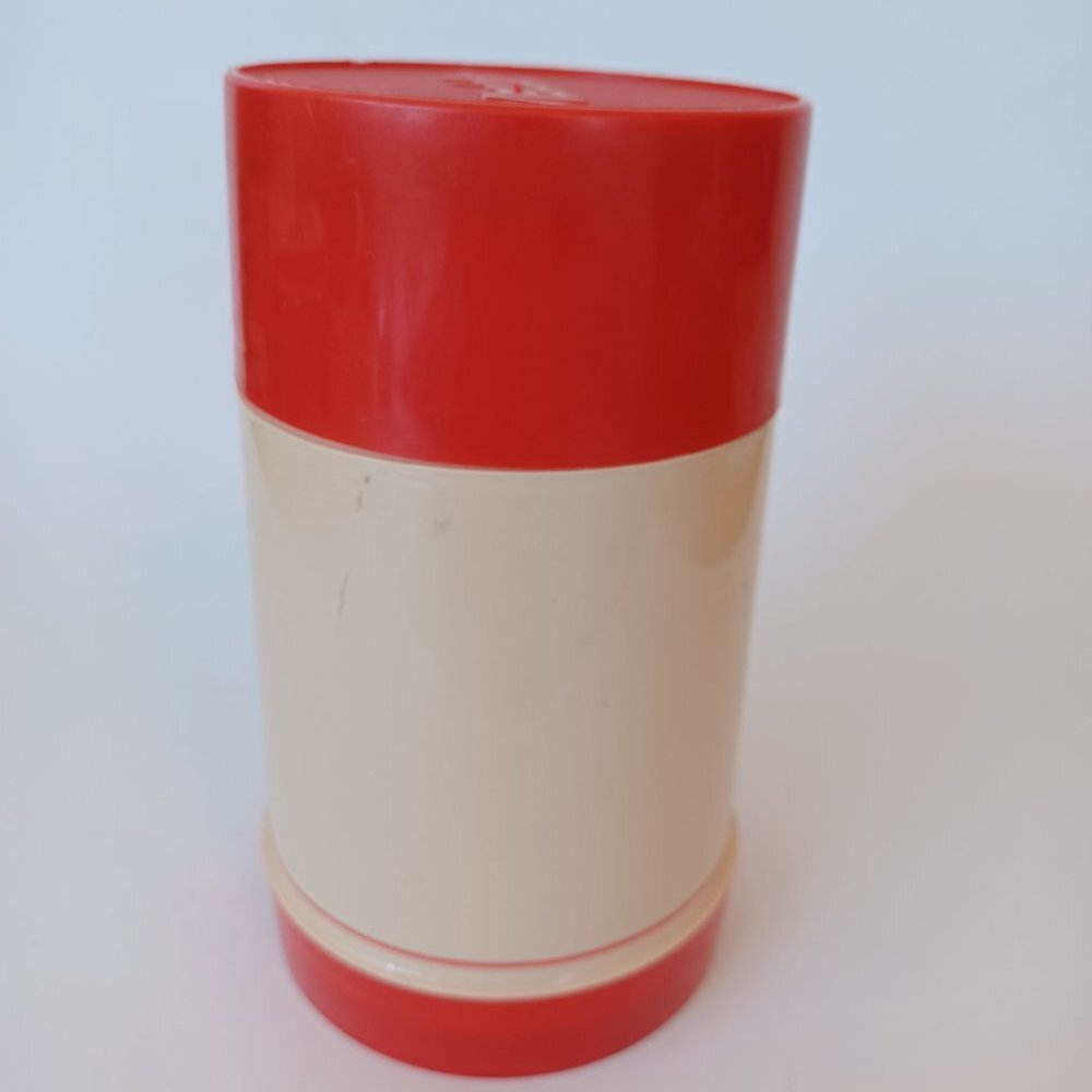 Aladdin Vintage Thermos Classic Red Wide Mouth - Picture 3 of 13